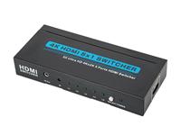 ****SEE  : HDMI SWITCHER CST-305A   ****                             HDMI SWITCHER 1.4, FIVE HDMI INPUTS, 1 HDMI OUTPUT, 3D COMPATIBLE ,4Kx2K, SUPPORTS HIGH DEFINITION  1080P UP TO 4090x2160 SUPER RESOLUTION,INCLUDES 5VDC 1A POWER ADAPTER [HDMI SWITCHER CST-306A]