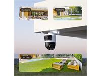 IMOU Cruiser Triple Full Colour Outdoor Camera, 2xFixed Camera 3MP 3.6mm Lens 30M IR, P&T Camera 5MP 6mm Lens 30M IR, 8x Digital Zoom, Built-in Mic & Speaker, WIFI, IMOU SENSE, 1x100Mbps, IMOU APP:iOS, Android, ALGO Play, 12V1,5A [IMOU IPC-S7UP-11M0WED]