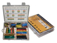 328 Piece Polyolefin Heatshrink Kit. 8 Sizes in 5 Colours [BDD HEAT SHRINK KIT 328PCS 5 COL]