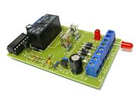 PCB ELECTRONIC STEPPER12- RELAY CONTACTS 220V 10A(FUSED) [PCB5-D]