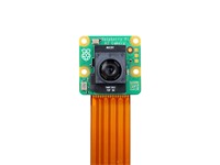 Raspberry PI AI Camera 12MP CMOS, Sensor:sony IMX500, Focus Range:20cm, Focal Length:4.74mm, Ribbon Cable Length:200mm, 76Deg FOV, Cable Connector:15×1mm FPC or 22×0.5mm FPC, Manual Adjustable Focus, 25×24×11.9mm [RASPBERRY PI AI CAMERA]