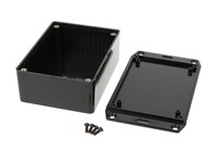 ABS Enclosure 110 X 82 X 44MM Black with Flanged Lid [1591SFLBK]