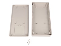 Polystyrene Enclosure Handheld 220 X 11 X 45MM Grey with Battery Compartment [1599HSGYBAT]