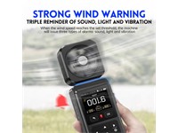 FNIRSI FAM‑02 Handheld Anemometer – Measures Wind Speed (0–30 M/S), Temperature, and Humidity, with Color LCD, Multiple Units, Alarms, and Data Logging for Field or HVAC Use [FNIRSI FAM-02 DIG ANEMOMETER]