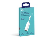 TP-Link USB3.0 Type-C to RJ45 Gigabit Ethernet Adapter, Supported Systems: Windows (11/10/8.1/8/7) Linux OS & Chrome OS [TP-LINK UE300C]