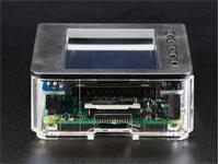 ENCLOSURE FOR PI MODEL B+ / PI 2 / PI 3 - CASE BASE AND FACEPLATE PACK - CLEAR - FOR 2.8" PITFT+ ONLY NOT PITFT [ADF RASP PI B+ ENC FOR 2.8IN LCD]