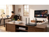 Hikvision Wireless Router 1500Mbps WiFi6, 2.4GHz@300Mbps, 5GHz@1201Mbps, MU-MIMO Supported, 4xHigh Gain Antennas, 1×10/100/1000Mbps, 3×10/100/1000Mbps, WPA2-PSK, WPA/WPA2-PSK, WPA2-PSK/WPA3-SAE Supported, Web, HIK-Connect APP, PSU12V@1A [HKV DS-3WR15X]