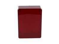 1591S Enclosure Transparent Red [1591STRD]