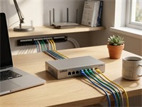 TP-LINK 8 Port 10/100/1000Mbps Desktop Switch, Lug & Play, Auto Negotiation RJ45 Ports, Supports MDI/MDIX [TP-LINK SG1008D]