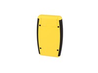 ABS Enclosure with Battery Door 147x89x24mm Soft Side Yellow [1553DYLBKBAT]