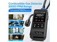 Portable Combustible Gas Detector Color Screen Methane Propane Isobutane Monitor [FNIRSI GD-02 COMB GAS DETECTOR]