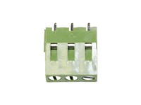 Terminal Block 3W Cage Clamp 10A(15A) 250V [CLL5-3E]