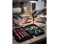 14 Piece Mini Electrical Tool Kit in a Tool Bag with External Zip up Pouch [TOP ELECMINI]