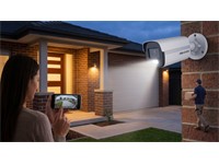 Hikvision 3K ColorVu Smart Hybrid Light Fixed Bullet Camera 2.8mm Lens , 40m IR , PAL/NTSC , ICR/WDR , 2D DNR , Res: 2960×1665 , 24/7 Color Imaging with F1.0 Aperture , Switchable TVI/AHD/CVI/CVBS , Built-in MIC , Metal Case , 12VDC± 25% Max5.2W , IP67 [HKV DS-2CE12KF0T -LFS (2.8MM)]