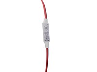 LED Dimmer Controller 3 Button for Single Colour 12V to 24V LED Lights, 14.4W [HKD LED MONO MINI CONTROLLER]