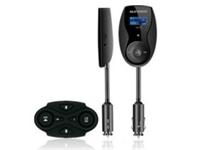 Car FM Transmitter with USB and Memory card support and 87.5~108.0 Mhz frequency range [PMT FM10]