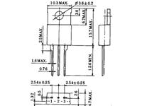 SIP MOS N-CH 600V 6A 100W 1.25R TO220 [2SK1117]