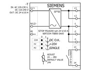 SITOP PSU6200 24 V/10 A Stabilized Power Supply Input: 120 - 230 V AC (110 - 240 V DC) [6EP3334-7SB00-3AX0]