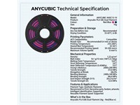 Anycubic PLA Silk Dual Filament 1.75mm 1KG Red/Blue [ANYCUBIC-AHSC13-10]