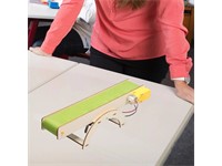 EDU-TOY BDD DIY Conveyor Belt Set is a High-Quality Wooden Science Experiment Kit designed to engage Children in Stem Learning Through Hands-On Assembly. [EDU-TOY BDD DIY CONVEYOR BELT]