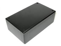 Series 40 type Multipurpose Enclosure • ABS Plastic • without Ribs • 150x90x55mm • Black [BT4B NO RIBS]