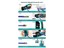 CAT.5/6/7 Modular Plug Crimping Tool 142mm - Parallel Crimping Action for Precise Crimping & Force Saving [PRK CP-335N]