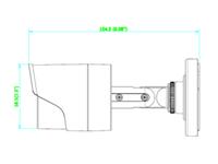 EZVIZ 720p, 1 TVI Camera Pack, Bullet, w/1800cm, Video/Power Cable [EZV CS-TB-EU]