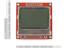 1.6" LCD NOKIA 5110 LCD MODULE WITH WHITE BACKLIGHT (WORKS WITH OFFICIAL ARDUINO BOARDS). NOT THE SAME PINOUT AS BLUE BOARD [GTC NOKIA5110 DISPLAY RED BOARD]