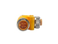 "T" Distribution Adaptor 7/8" 4 Pole Female Plug to Male and Female Receptacles (0906 UTP 312) [XY-906-UTP-312-ECN]