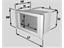 Sheetmetal Body with Aluminium Front Frame IP54 Enclosure • topVISION • 400 x 200 x 201mm (L x W x H) [ROLEC TV204]