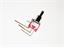 SPDT (ON) OFF (ON) Miniature Vertical Right Angled PCB Switch Standard Non-threaded Bushing 5,33mm Toggle 3A/125VA Au Contacts (Salecom Brand) [TS-8H-TE1R-H]