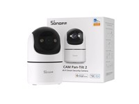 Indoor WI‑FI PAN‑Tilt Camera with 1080P HD Resolution, 360° Coverage, AI Human Detection, Smart Night Vision, Two‑Way Audio, and Privacy Modes for Complete Home Monitoring. [SONOFF CAM-PT2 INDOOR PAN-TILT]