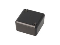 General Purpose IP54 Black ABS Plastic Enclosure in 35 mm x 35 mm x 20 mm size [1551MBK]