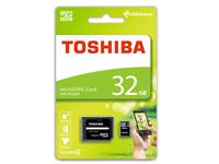 TOSHIBA MICRO SD HC CARD 16GB TOSHIBA WITH ADAPTER CLASS 4 [MICRO SD CARD 32GB TOSHIBA #TT]