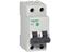 Schneider Miniature Circuit Breaker, Easy9, 2P, 20 A, C curve, 3 kA [EZ9F53220]