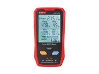 Solar MPPT Meter, Max Power Measurement:5~800W, Power Voltage (Vmp) 12~60V, Power Current (Imp) 0~35A, Open Circuit Voltage(Voc):12~60V, Short Circuit Current(Isc):0~35A, Data Hold, 143x74x25mm [UNI-T UT673PV]