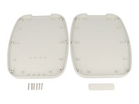 Enclosure Tablet Case ABS Grey Handheld Split Sides And End Panels 240 X 190 X 30MM IP54 Flame Retardent [1599TABLGY]