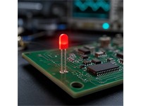 2.5 x 5mm Rectangular LED Lamp • Hi Eff Red - IV= 12.5mcd • Red Diffused Lens [L-173ID]