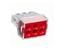 Transparent 6 Pole Terminal Block 400V, 24A (50pcs) [VTB6]