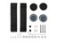 QD004 ROBOT TANK CAR EXPANSION PACK FOR QD001 ROBOT CAR KIT NOT INCLUDED. [ACEBOTT TANK EXPANSION PAK QD004]