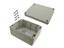 Polycarbonate Enclosure 120x90x60mm Grey IP66 Watertight Flat Lid [1554F2GY]