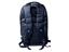 SLIM NOTEBOOK BACKPACK 16" NYLON & FAUX LEATHER BLACK [NTB-SA003]