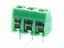 5mm Screw Clamp Terminal Block • 3 way • 10A – 250V • Straight Pins • Green [MRT12P5-3E]