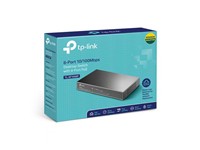 TP-LINK 8-Port 10/100Mbps Desktop Switch with 4-Port PoE Unmanaged [TP-LINK SF1008P]