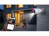 Hikvision ColorVu Mini Bullet Network Camera 4MP 2.8mm Lens, Upto 40m, Smart Hybrid Light, 1/1.8" CMOS, Max Res:2688×1520, 32 Kbps~8Mbps, CBR, VBR, H.265+, WDR130dB, 1xRJ45 10M/100M, Built-in Microphone, 12VDC± 25% 0.54A Max.6.5W, PoE: IEEE [HKV DS-2CD2047G2H-LIU/SL (2.8MM)]