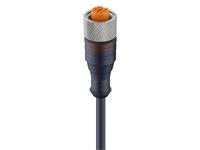 CORDSET M12 A COD FEMALE ANGLED 8 POLE - SINGLE END - 5M PUR CABLE IP67 (64547) [RKWT 8-282/5M]