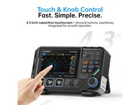 FNIRSI 2D15P 3‑in‑1 Benchtop Unit – 100 MHZ Dual‑Channel Phosphor Oscilloscope, Digital Multimeter and Function Generator with Clear Display and Comprehensive Measurement Tools. [FNIRSI DSO2D15P 2CH 100MHZ 3IN1]