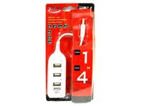 4 PORT USB2.0 HUB  WITH INDIVIDUAL SWITCHES . [USB2.0 HUB 4 PORT V2 #TT]