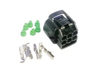 6 Pole Automotive Plugs come with Crimp Contacts and Seals [AUTOCON-11033]