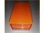 Inter-Stackable Plastic Bin 18X8X4.6cm Orange [BIN D29]